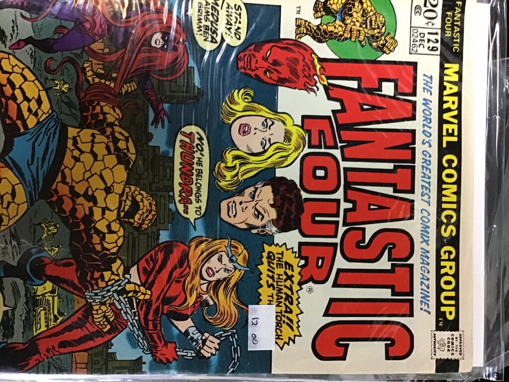 Fantastic Four Issue 129 Marvel Comic