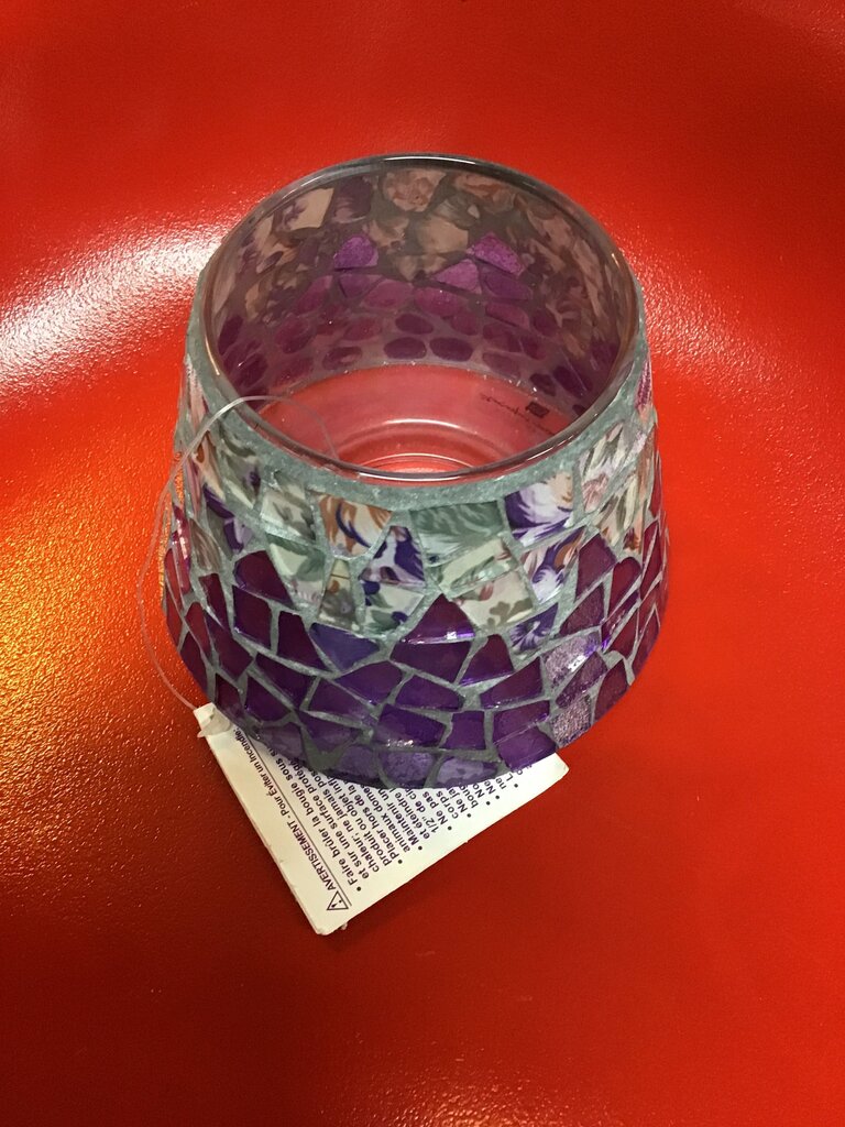 Mosaic Candle Holder