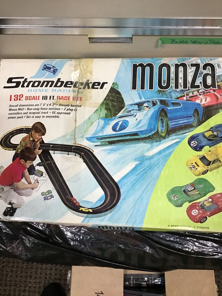 Strombecker Monza 1:32 Scale Home Racing Set