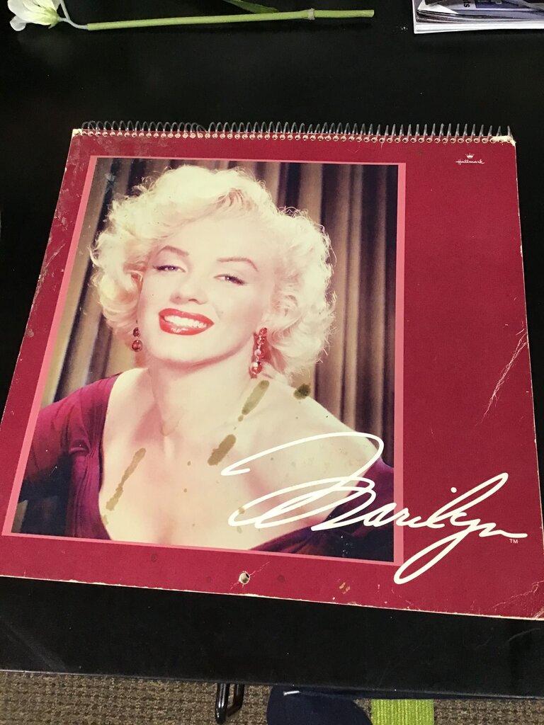 Marilyn Monroe Calendar 2000