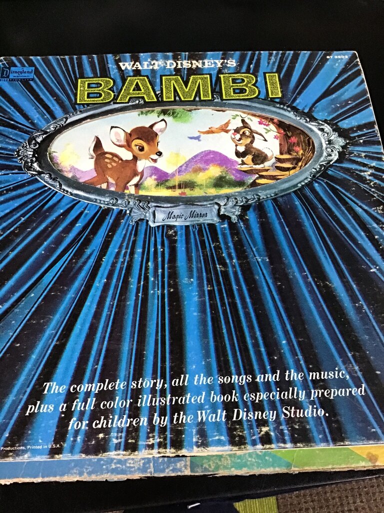 Walt Disney's Bambi Illustrated Book