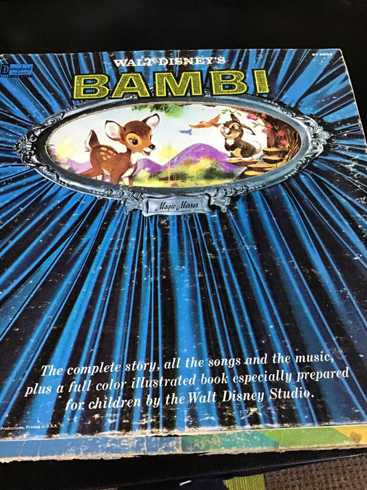 Walt Disney's Bambi Illustrated Book