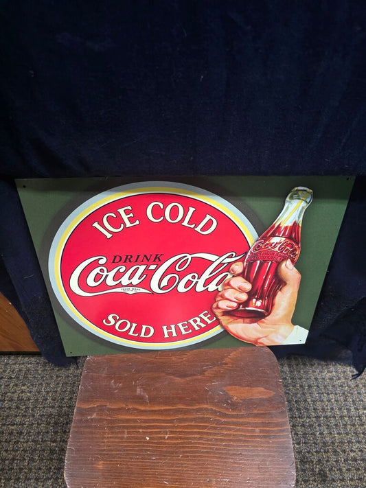 Vintage Coca-Cola Metal Sign