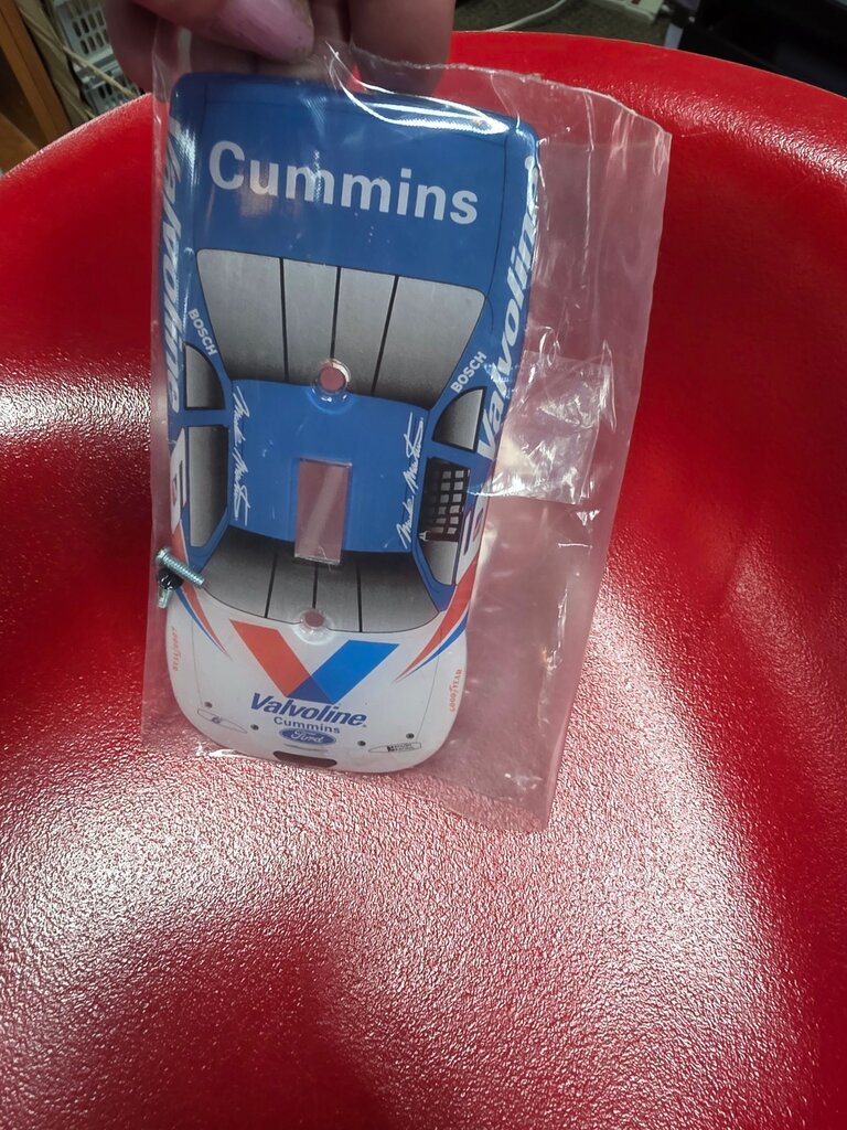 Valvoline Cummins Race Car Body Light Switch Cover