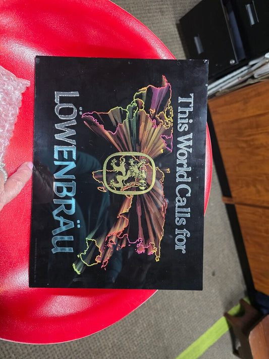 Lowenbrau Beer Advertising Sign