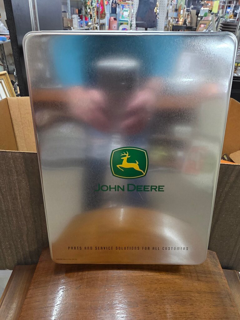 John Deere Service Parts Tin