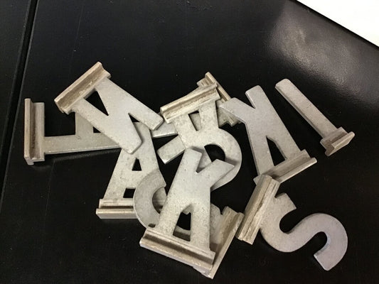 Decorative Metal Letters Set