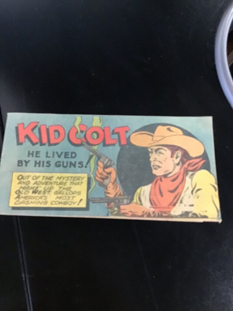 Kid Colt Comic Book