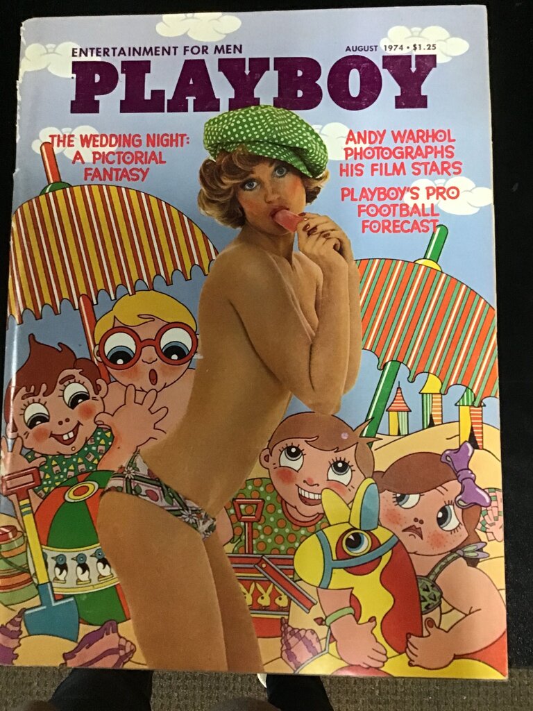 Playboy Magazine August 1974
