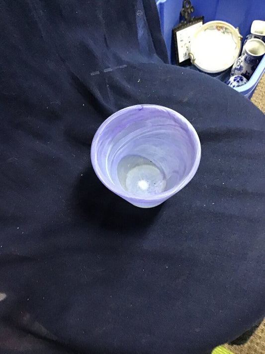 Purple Swirl Decorative Bowl