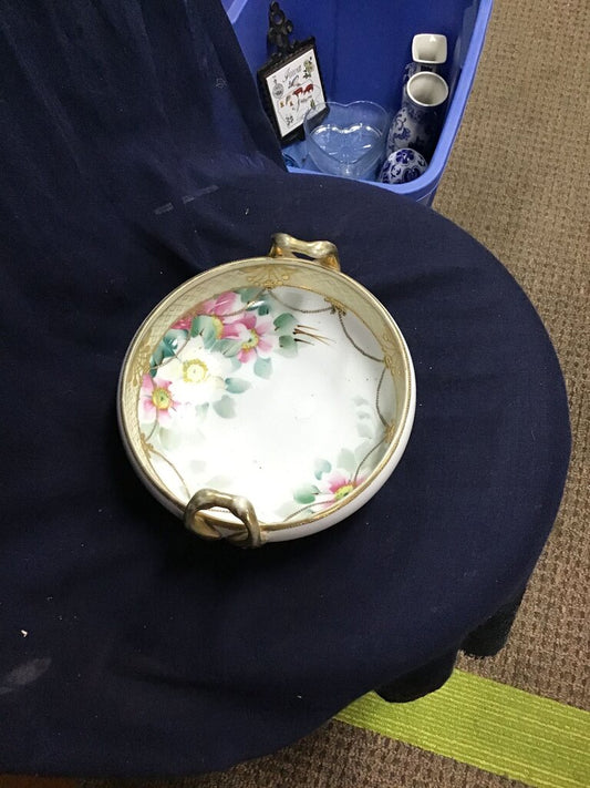 Vintage Floral Decorative Bowl