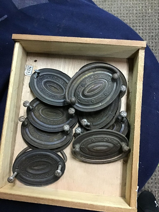 Set of Vintage Drawer Pulls