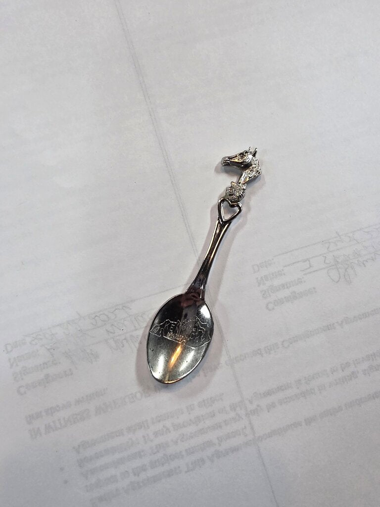 Collectible Horse Theme Souvenir Spoon