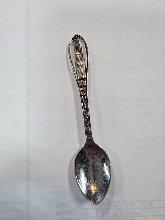 Vintage Chicago Souvenir Spoon