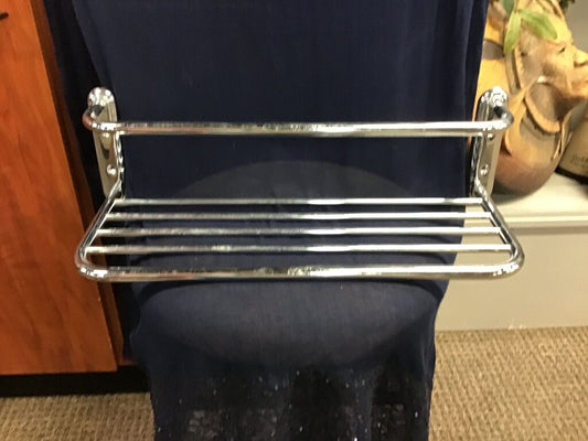 Chrome Bathroom Shelving Rack