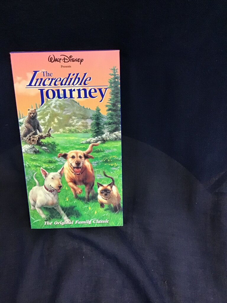 The Incredible Journey VHS