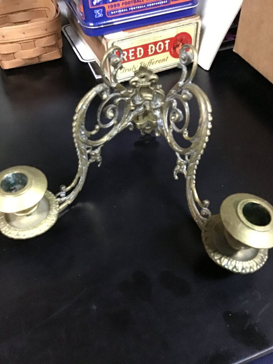 Vintage Brass Candle Holder