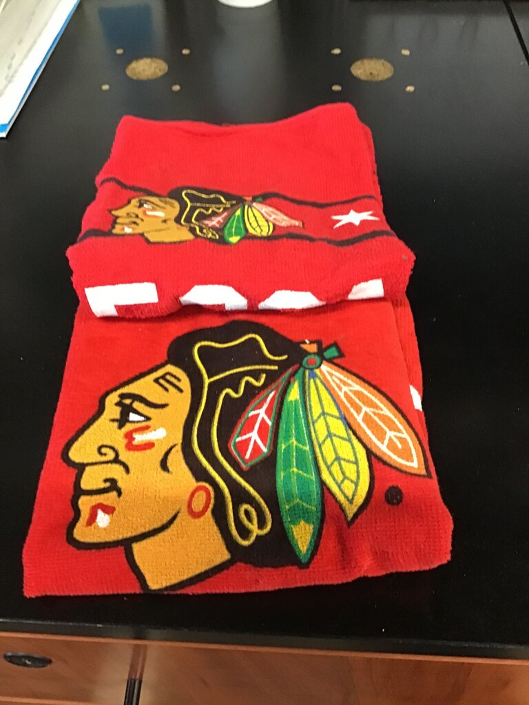 Chicago Blackhawks Beach Towel Set