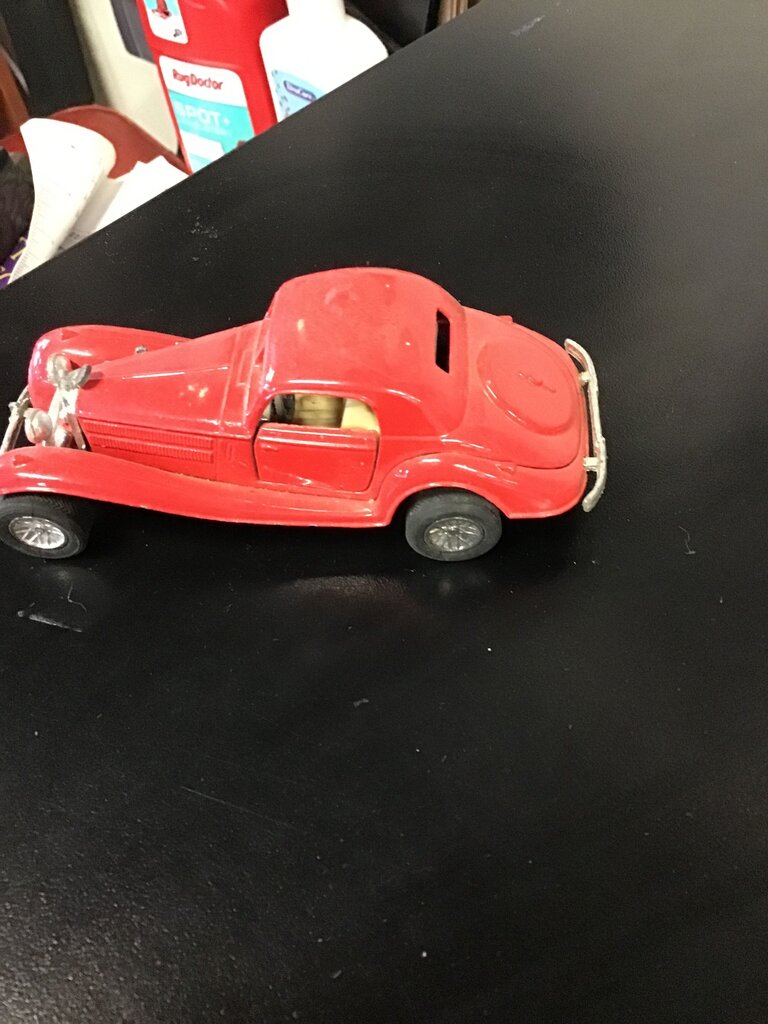 Vintage Red Toy Car
