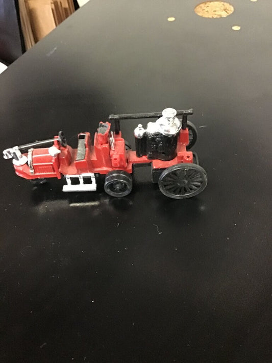 Vintage Red Fire Truck Toy