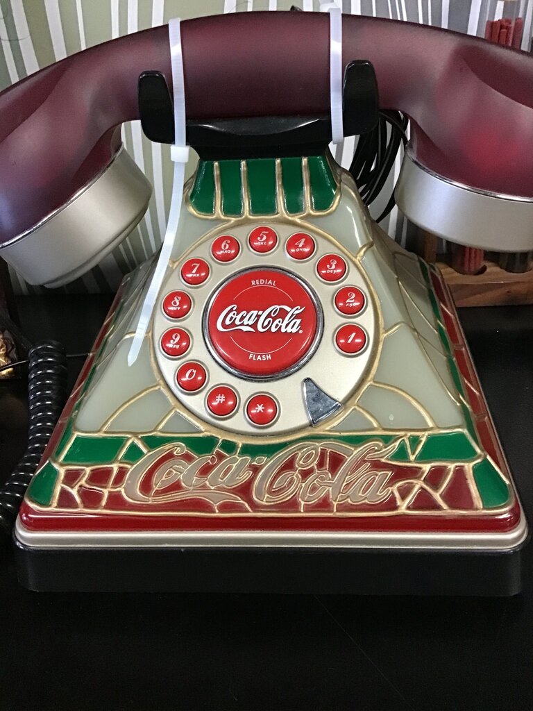 Coca-Cola Vintage Rotary Phone