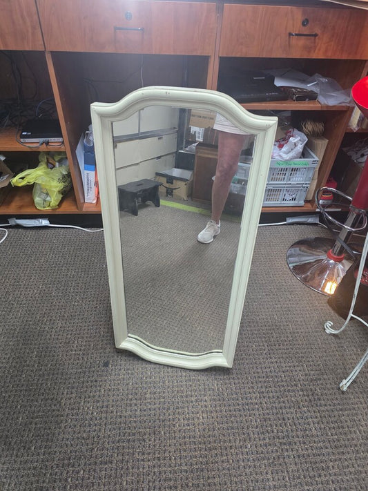Vintage Frameless Floor Mirror