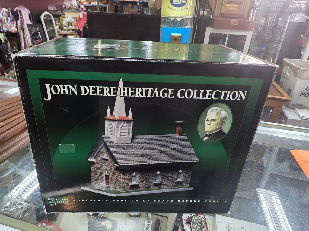 John Deere Heritage Collection Porcelain Replica of Grand Detour Church