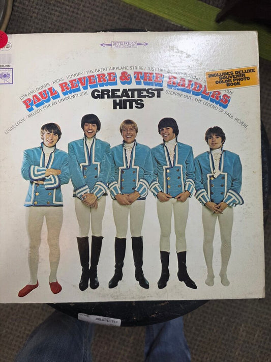 Paul Revere & The Raiders Greatest Hits Vinyl Record