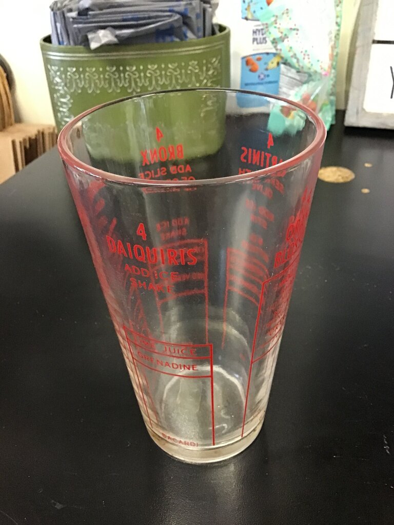 Bacardi Daiquiri Mixing Glass
