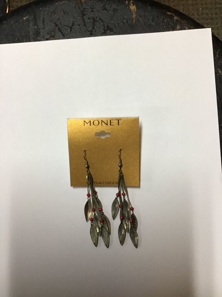 Monet Leaf Drop Earrings
