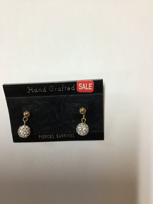 Hand Crafted Pierced Earrings