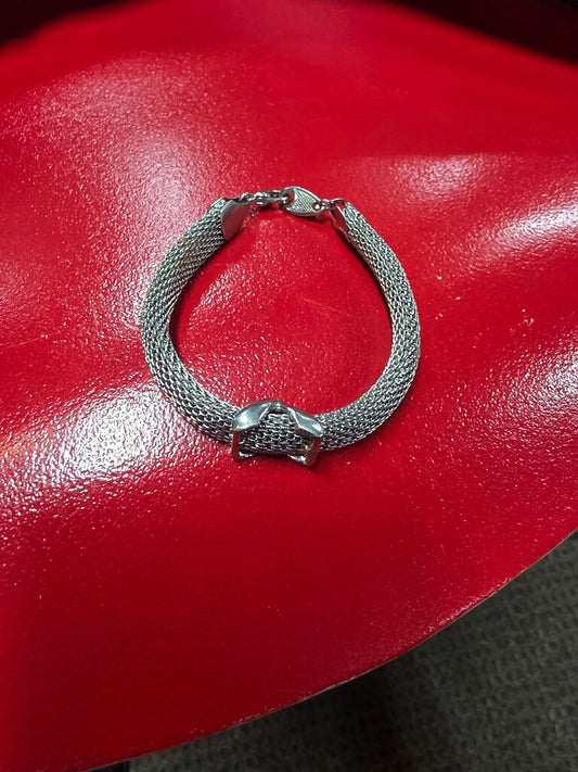 Silver Mesh Bracelet