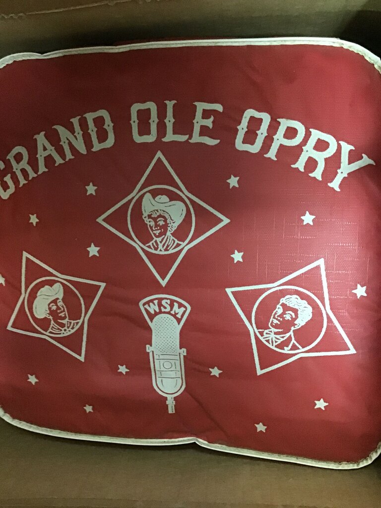 Grand Ole Opry Red Cushion
