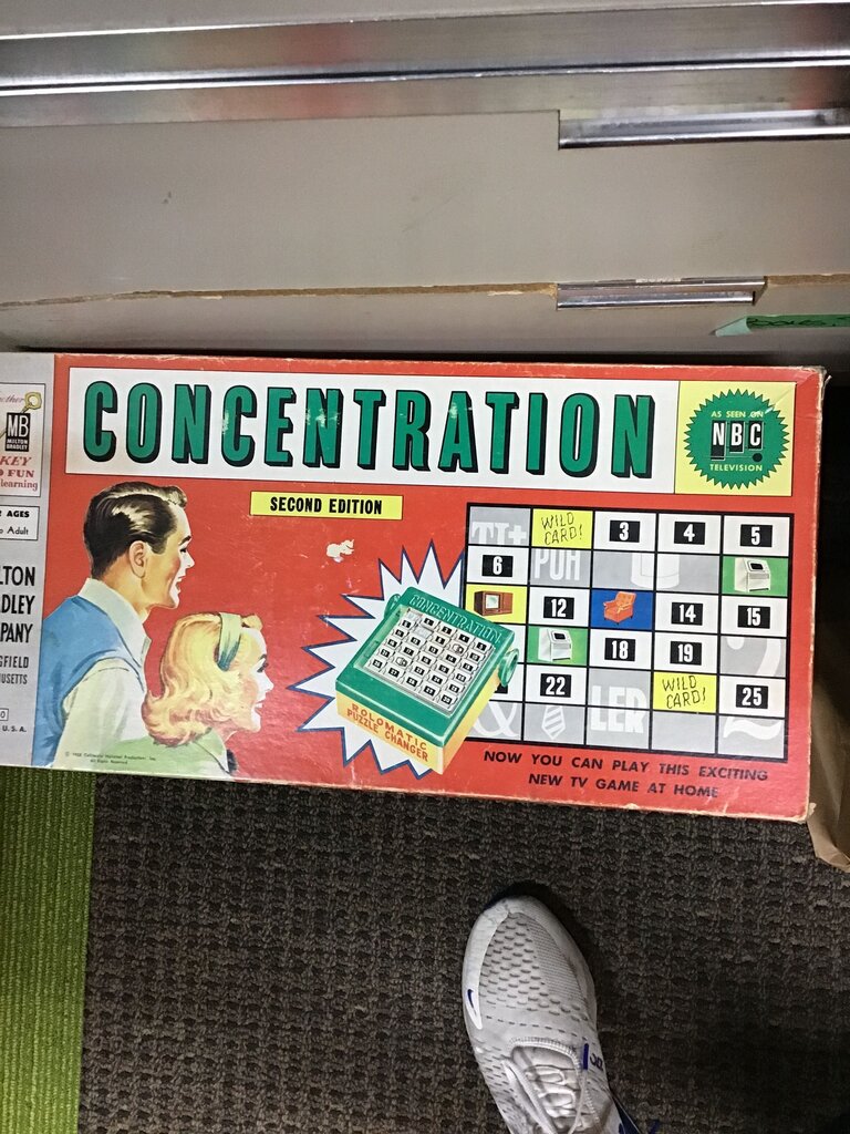 Second Edition Concentration Game