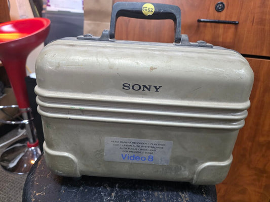 Sony Video Camera Recorder Case and camera