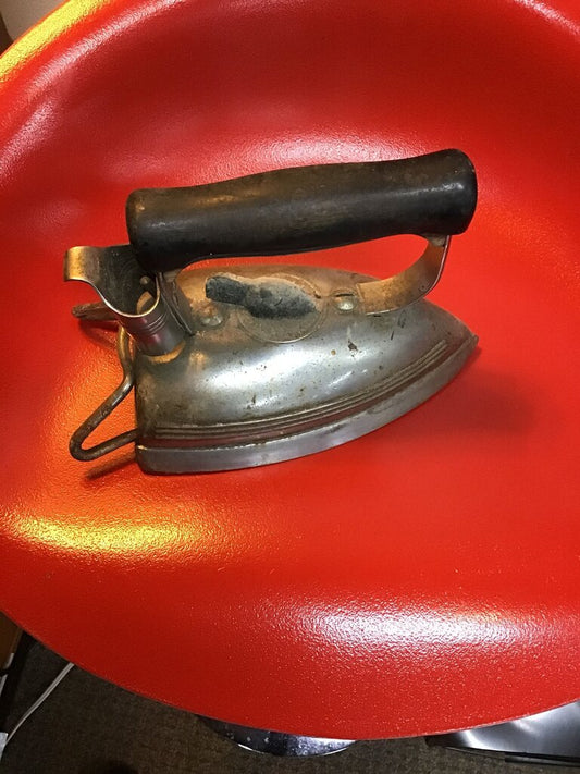 Vintage Metal Steam Iron