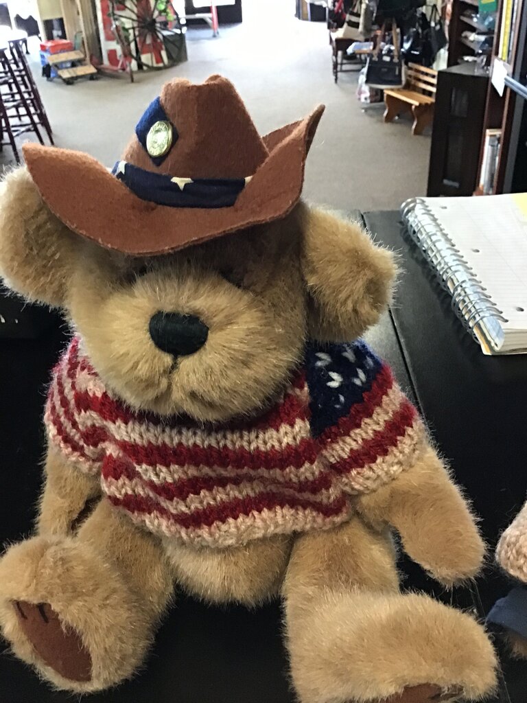 Cowboy Plush Bear