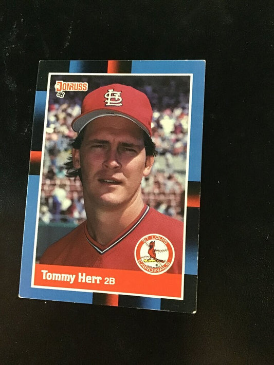 1988 Donruss Tommy Herr Baseball Card