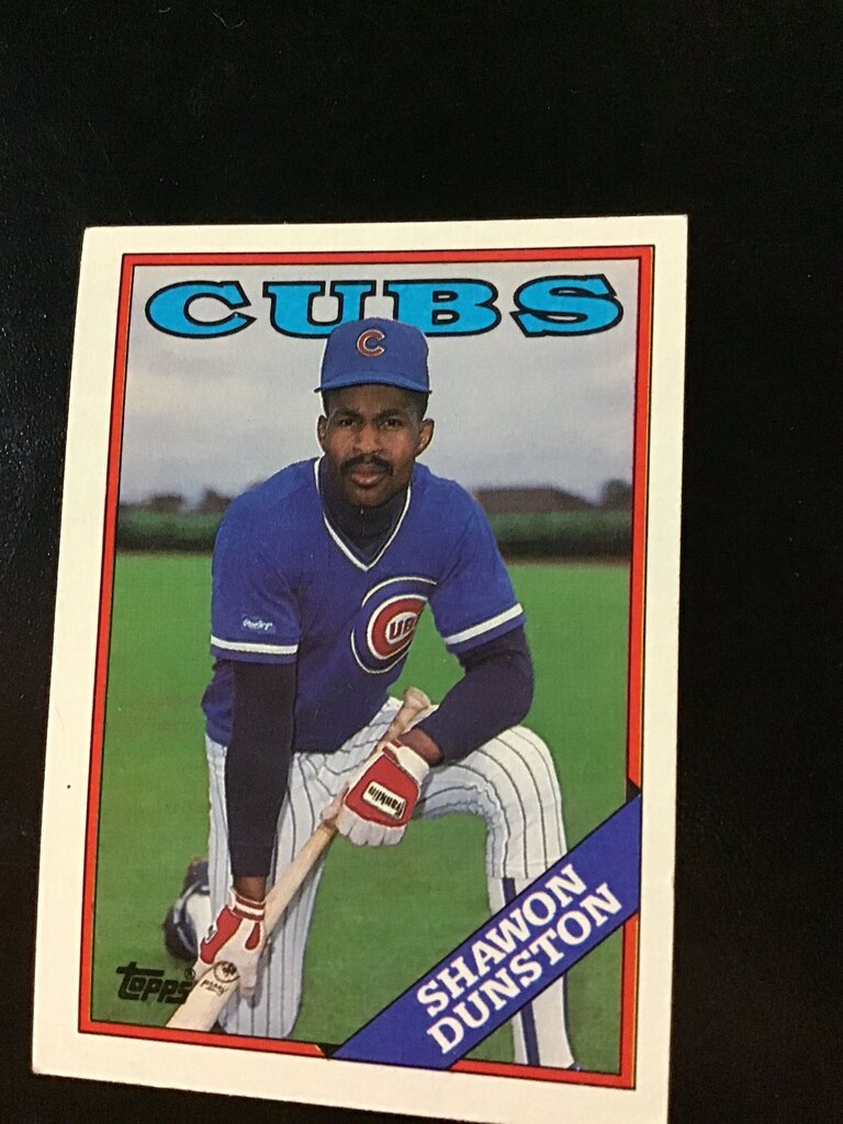 Shawon Dunston Chicago Cubs Baseball Card