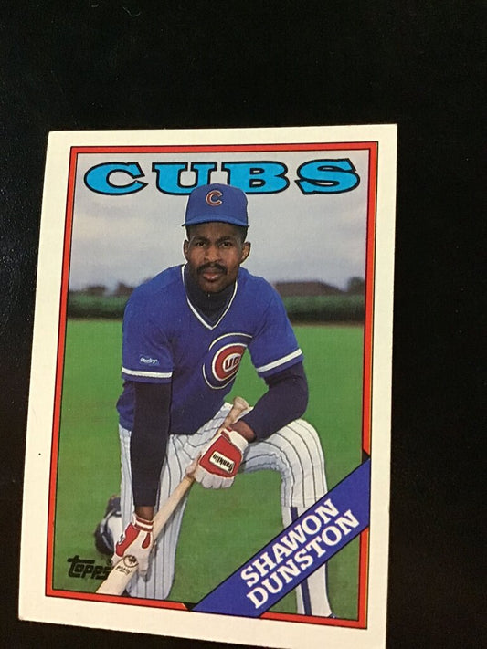 Shawon Dunston Chicago Cubs Baseball Card
