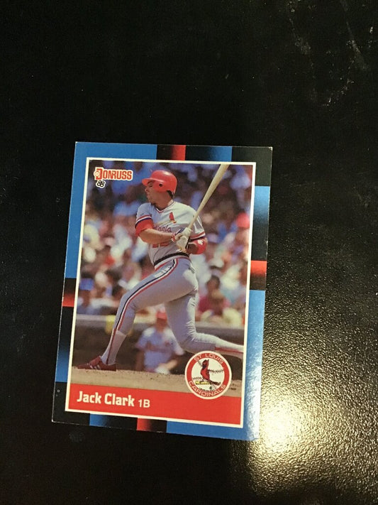 Jack Clark Baseball Card