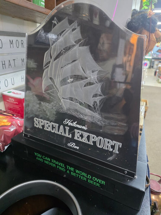 Heileman's Special Export Beer Sign working condition