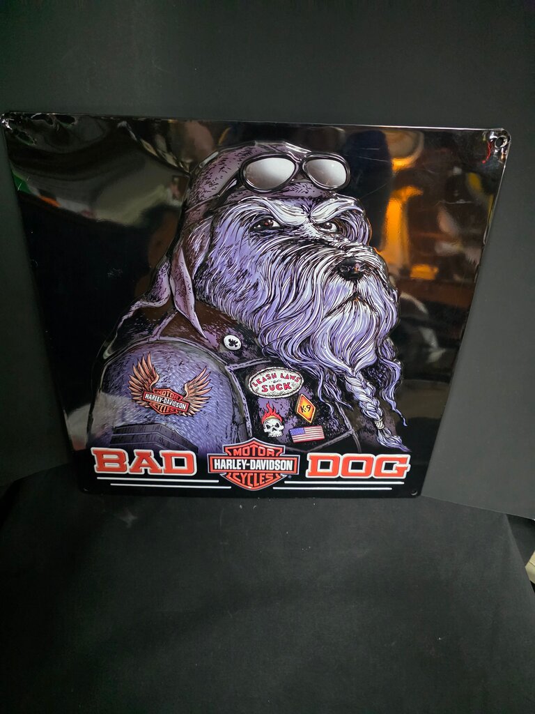 Harley-Davidson Bad Dog Wall Art