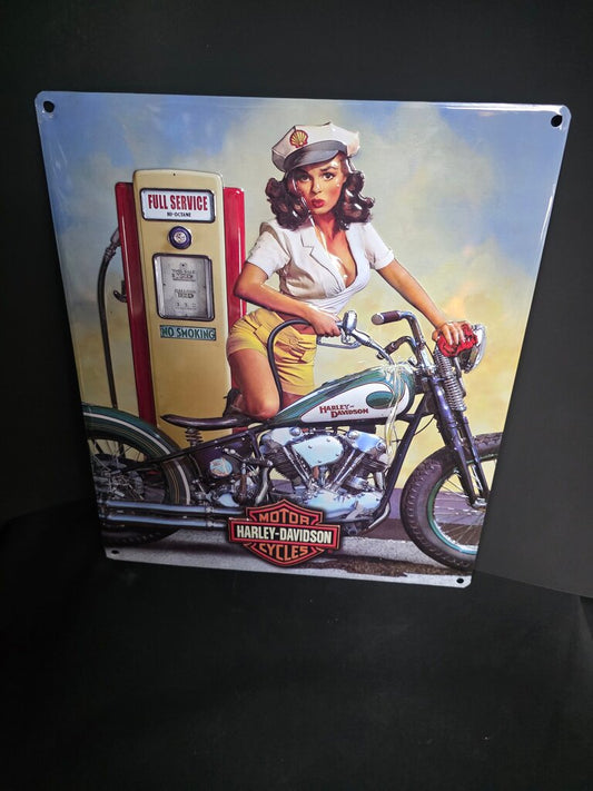 Harley-Davidson Vintage Advertising Sign
