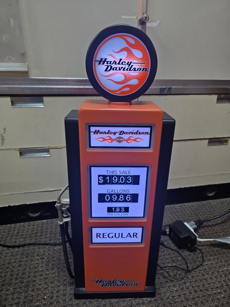 Harley Davidson Gas Pump Replica