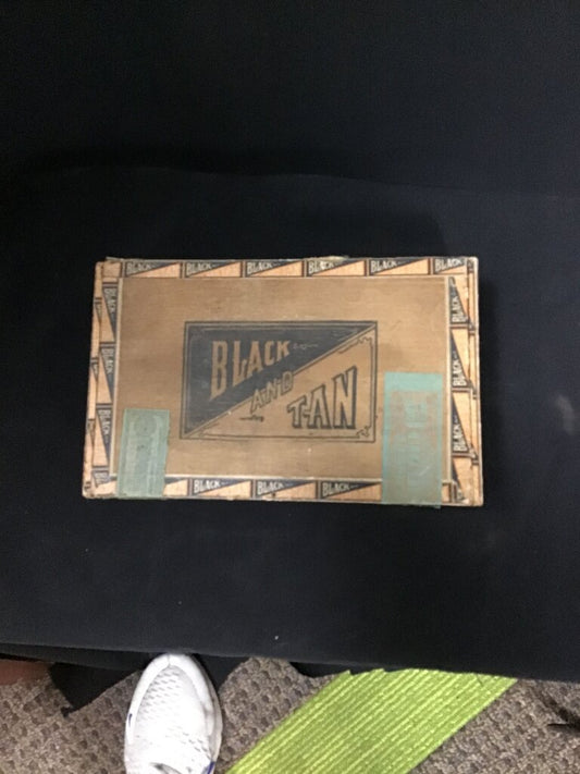 Black and Tan Vintage Beer Item