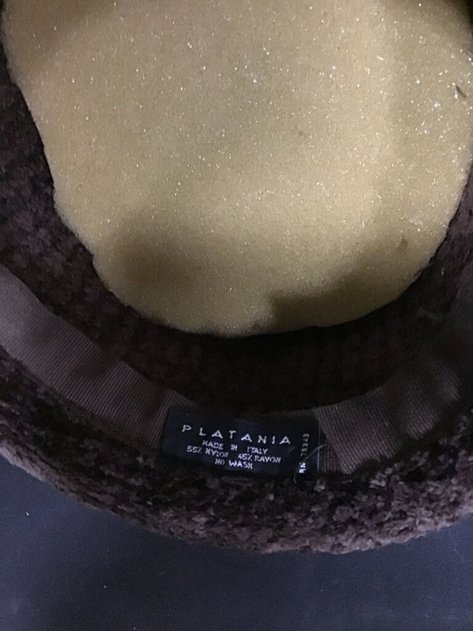 Platania Brown Wool Hat