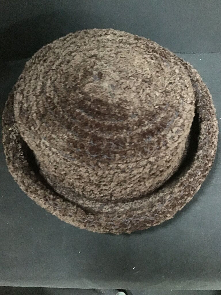 Platania Brown Wool Hat