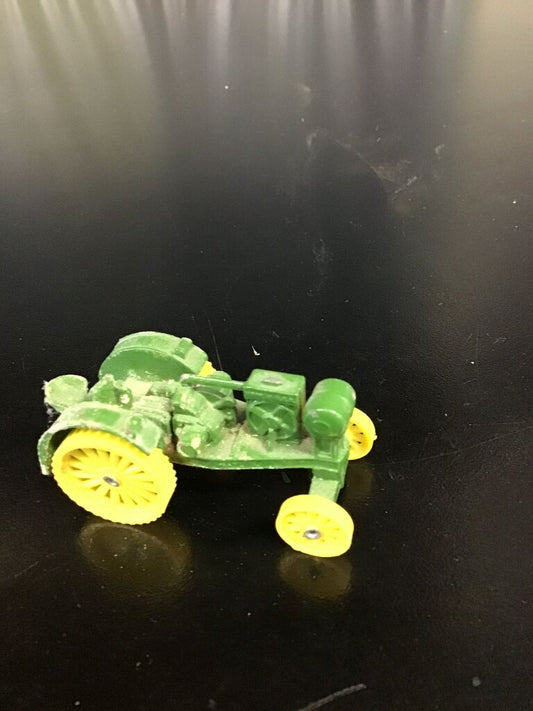 Green and Yellow Toy Tractor