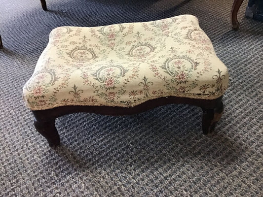 Antique Upholstered Footstool